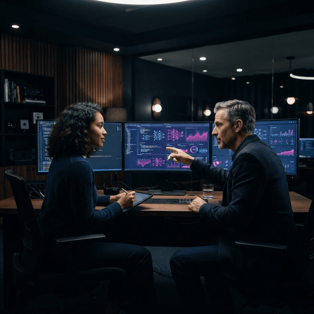 AI engineering learner working privately with a senior mentor
