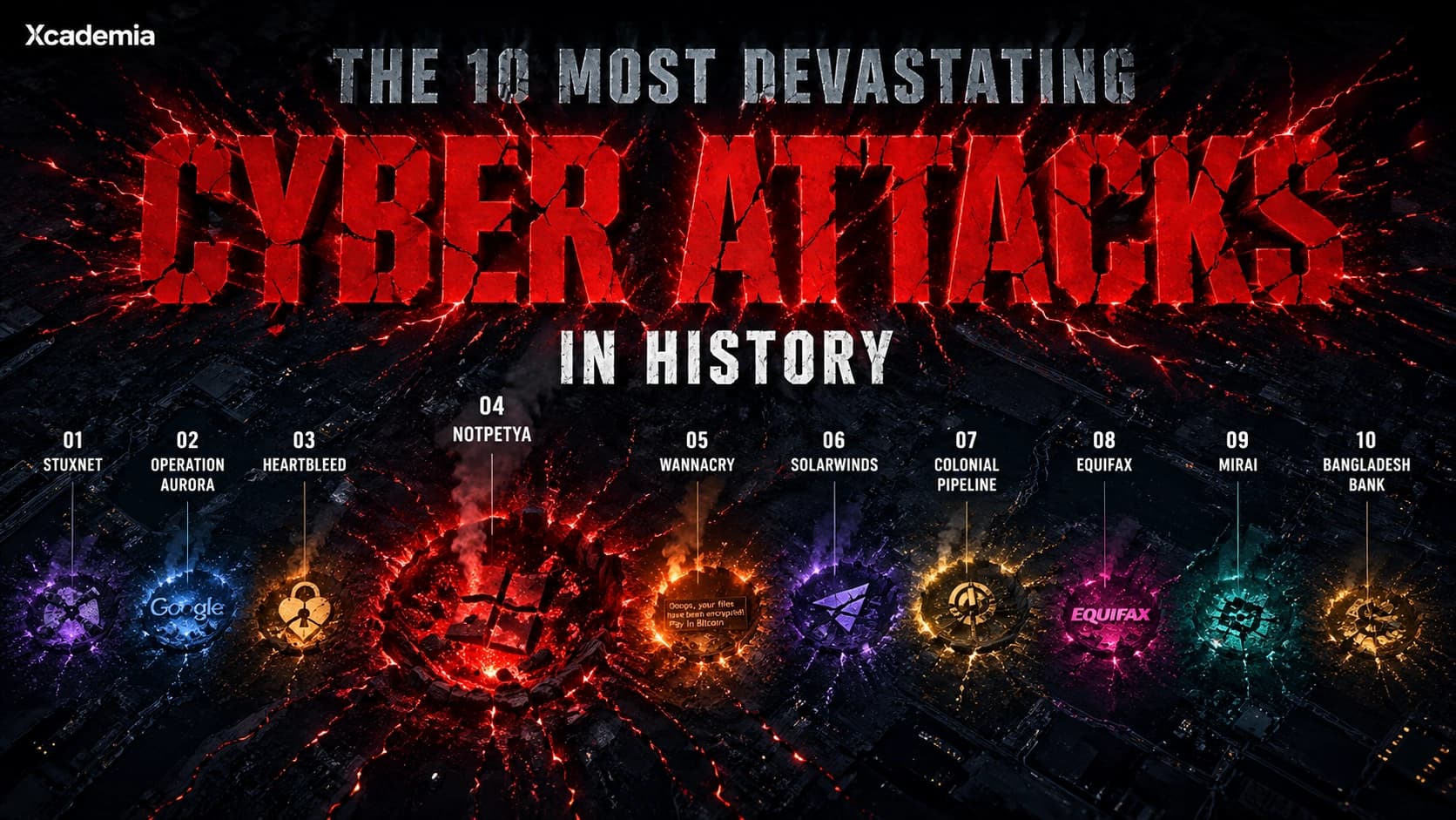 The 10 Most Devastating Cyber Attacks in History
