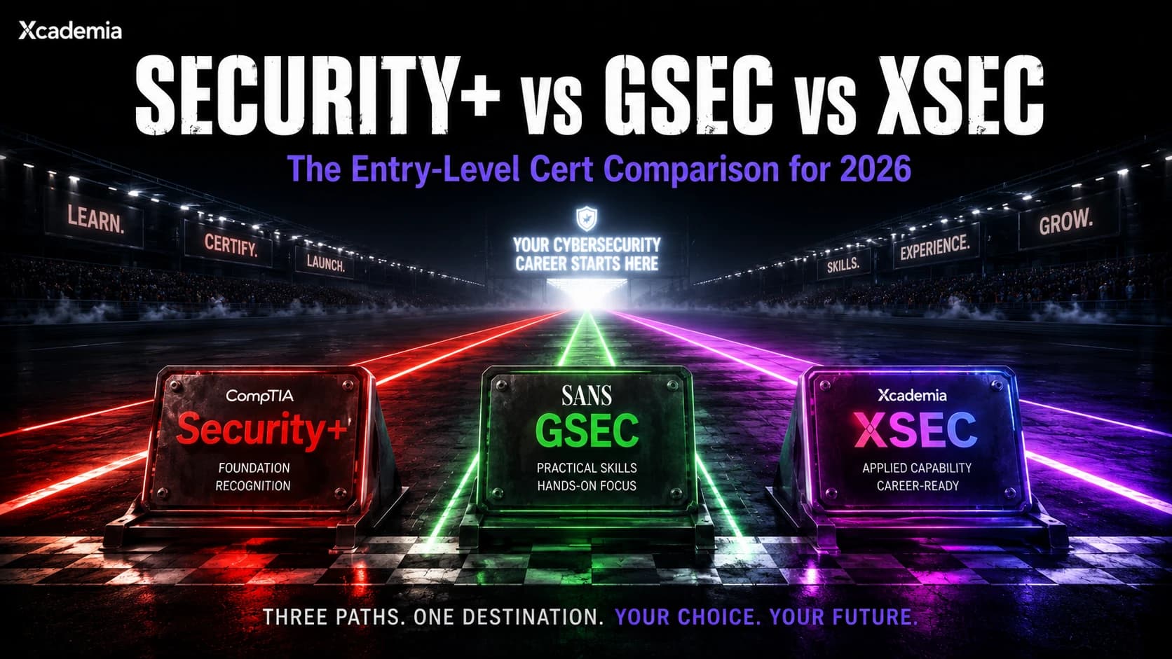 Security+ vs GSEC vs XSEC