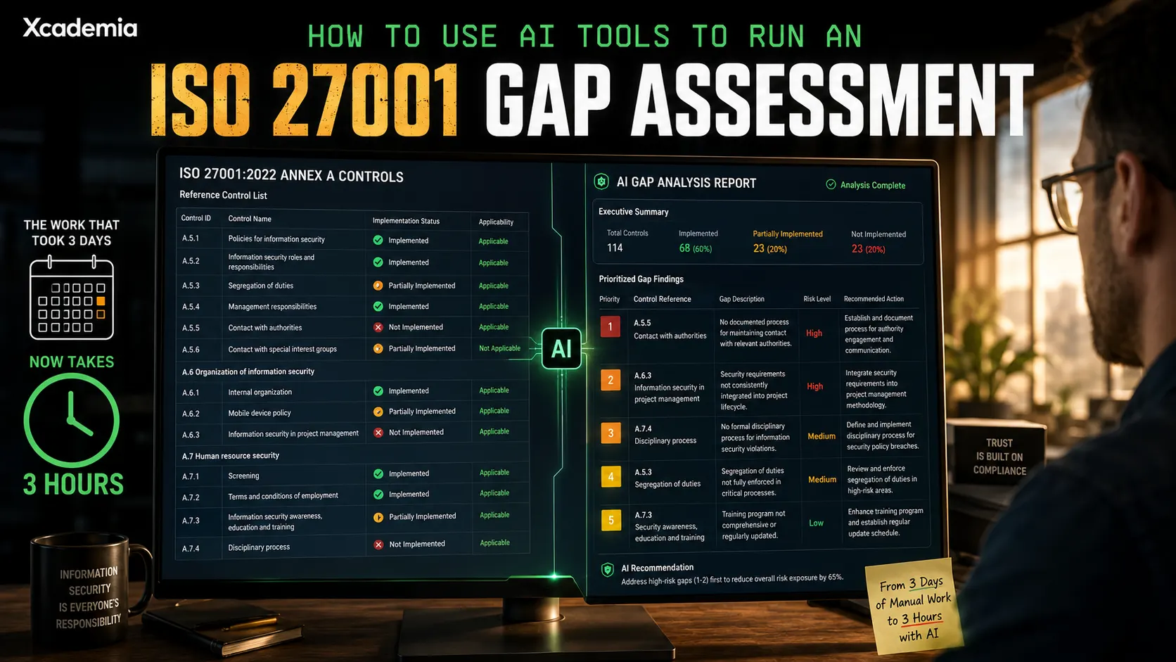 How to Use AI Tools to Run an ISO 27001 Gap Assessment