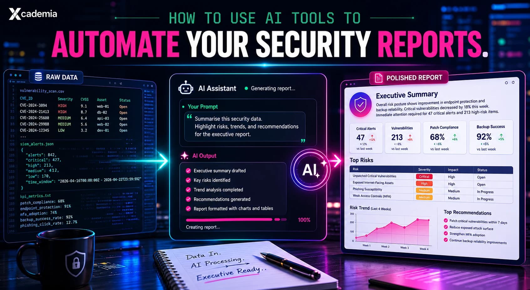 How to Use AI Tools to Automate Your Security Reports