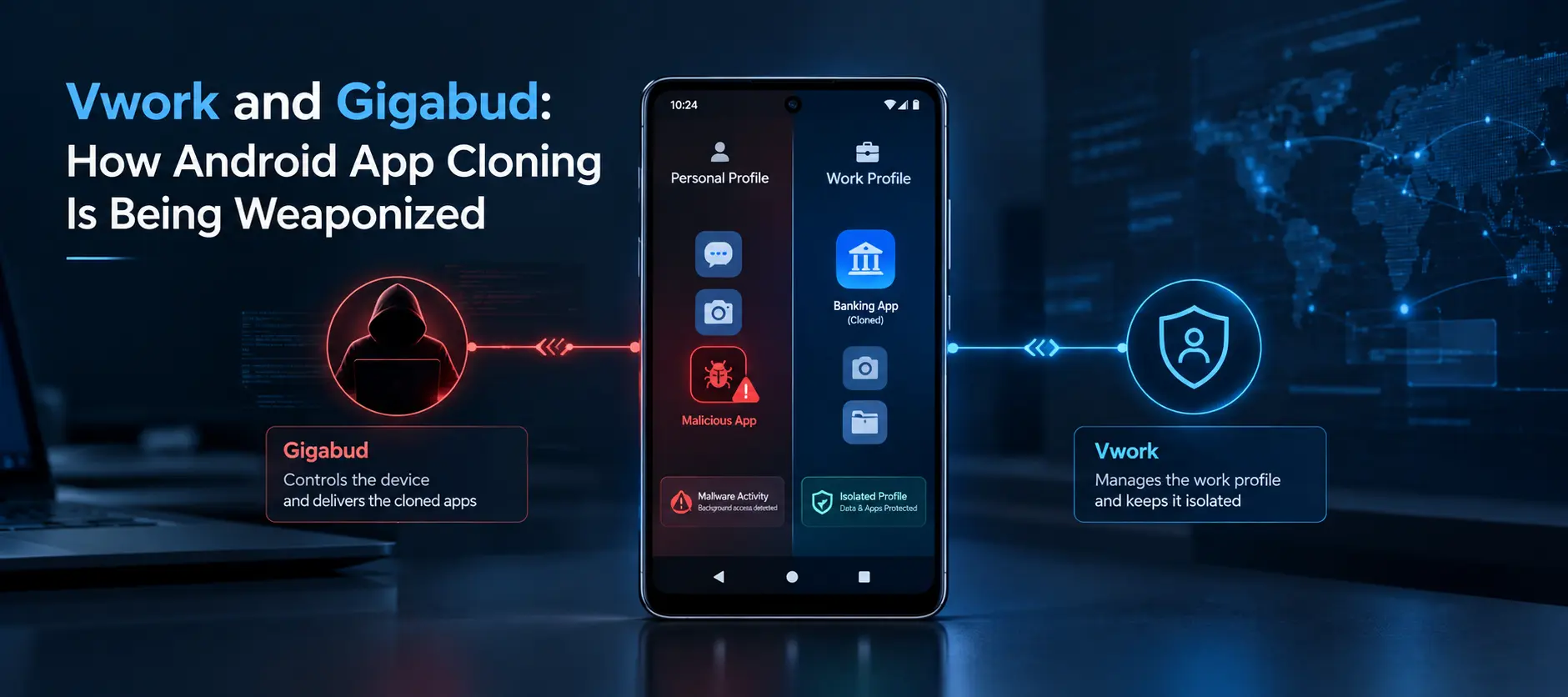 Vwork and Gigabud: How Attackers Are Abusing Android App Cloning
