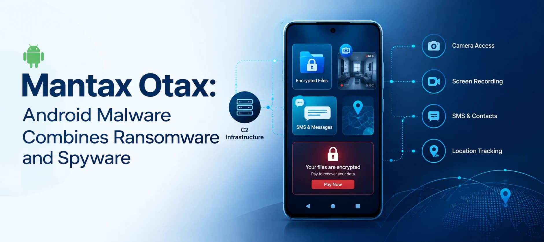 Mantax Otax Android Malware Combines Ransomware, Spyware and Remote Device Control