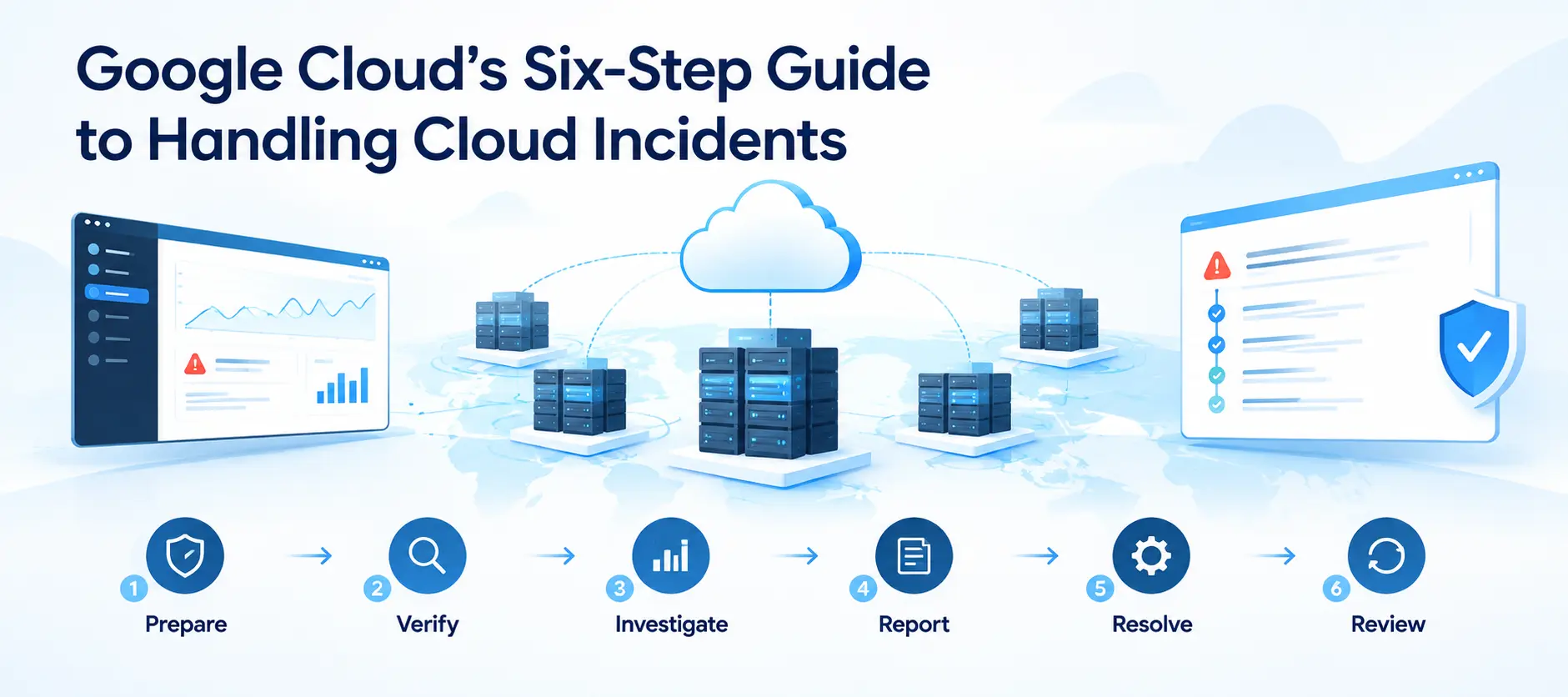 Google Cloud Shares a Six-Step Playbook for Handling Cloud Reliability Incidents