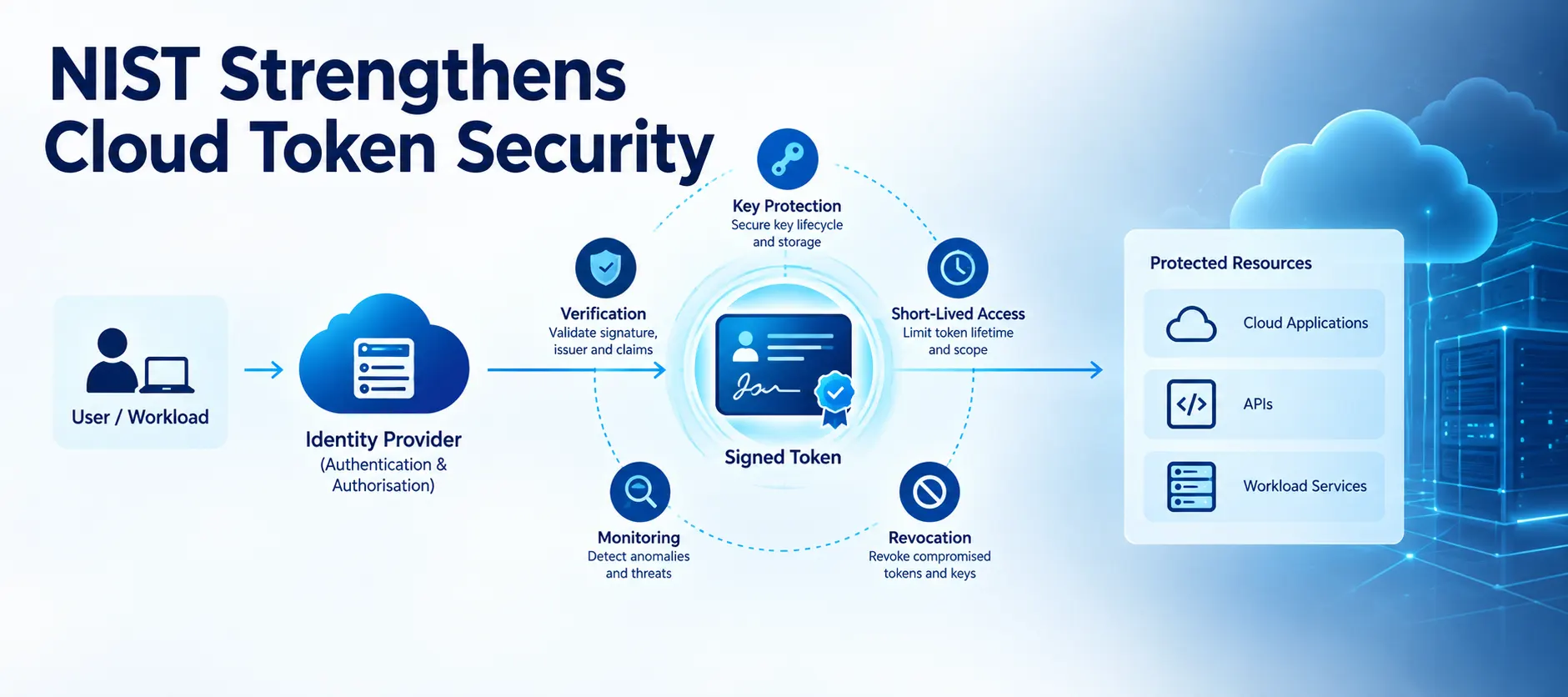 NIST Finalises New Guidance to Protect Cloud Tokens From Theft, Forgery and Misuse