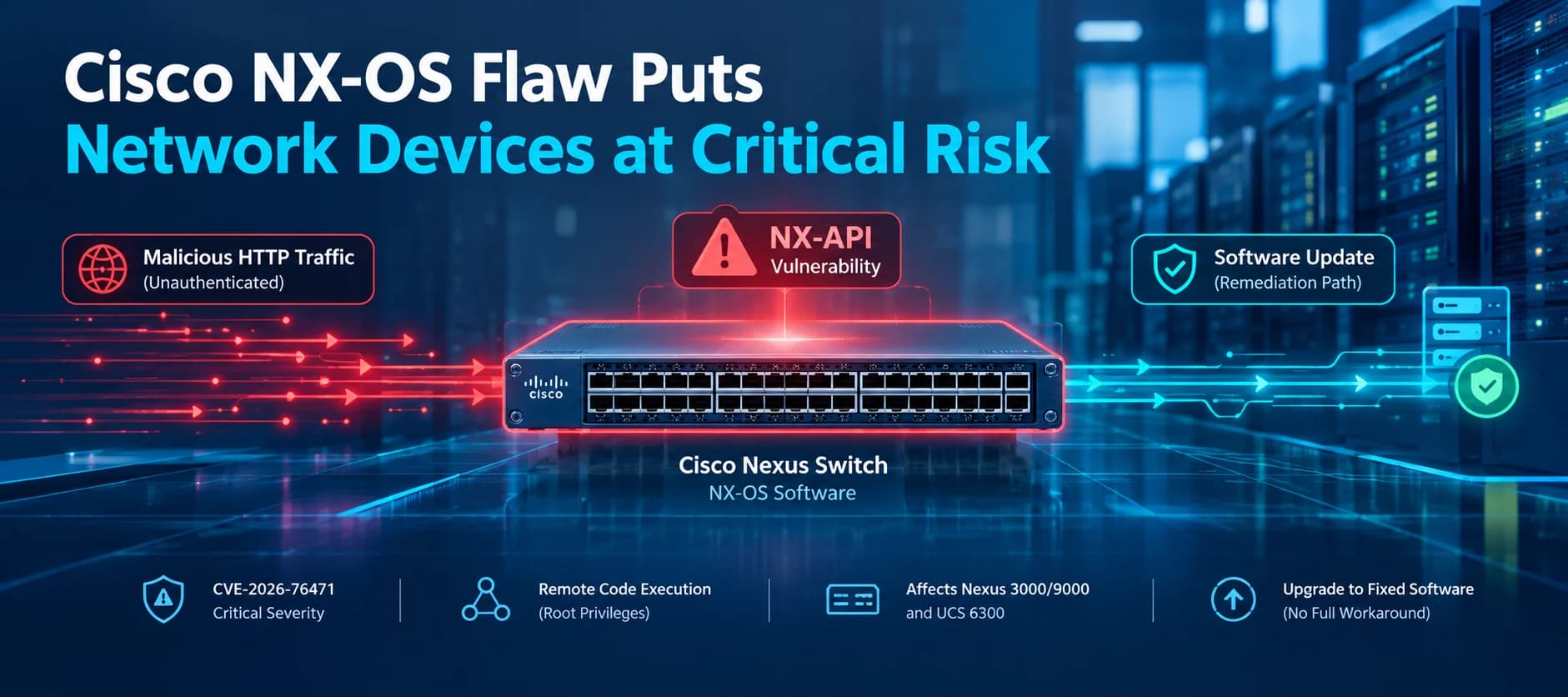Cisco NX-OS NX-API Vulnerability Enables Critical Remote Code Execution