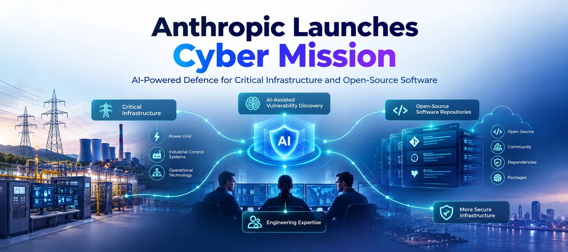 Anthropic Launches Cyber Mission to Protect Critical Infrastructure and Open-Source Software