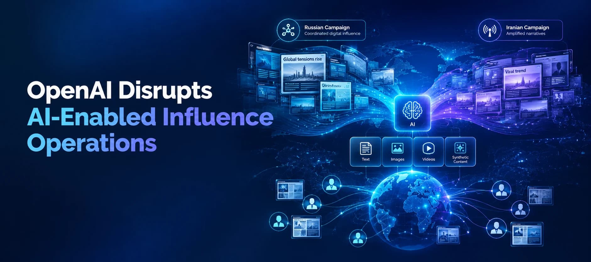OpenAI Disrupts Russian and Iranian AI-Enabled Influence Operations
