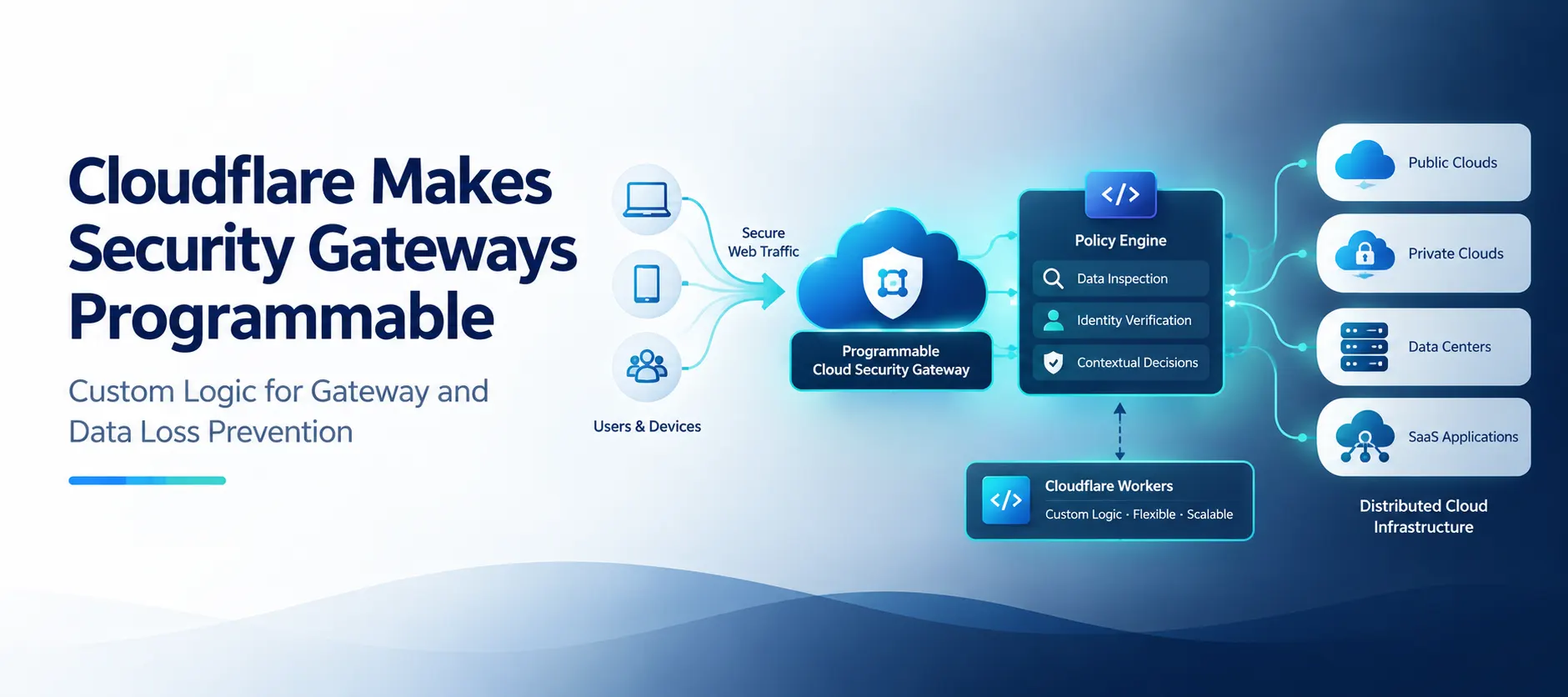 Cloudflare Makes Security Gateway and Data Loss Prevention Programmable with Workers