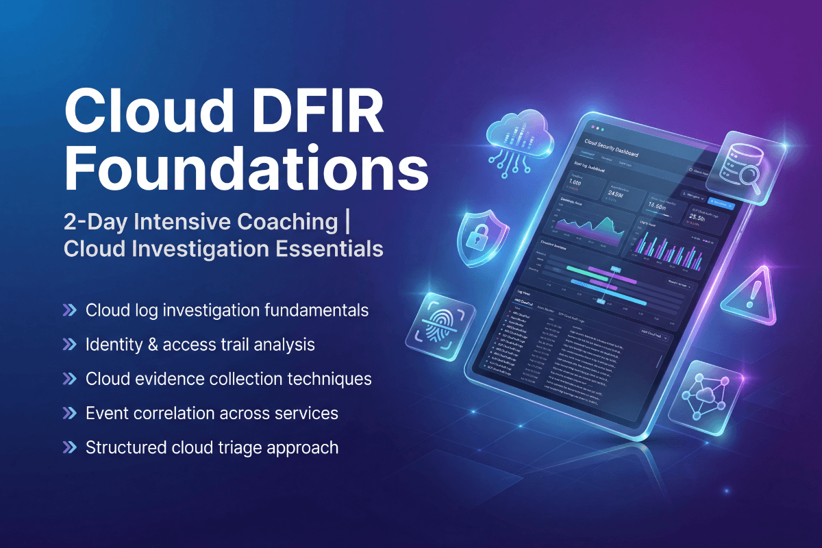 Cloud DFIR Foundations (Logs, Identity Trails, Cloud Evidence Capture)