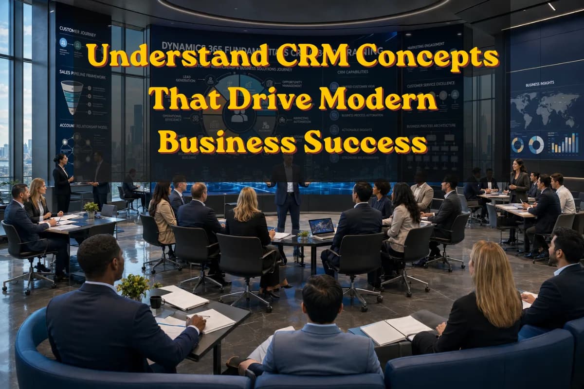 Dynamics 365 Fundamentals CRM (MB-910) Training