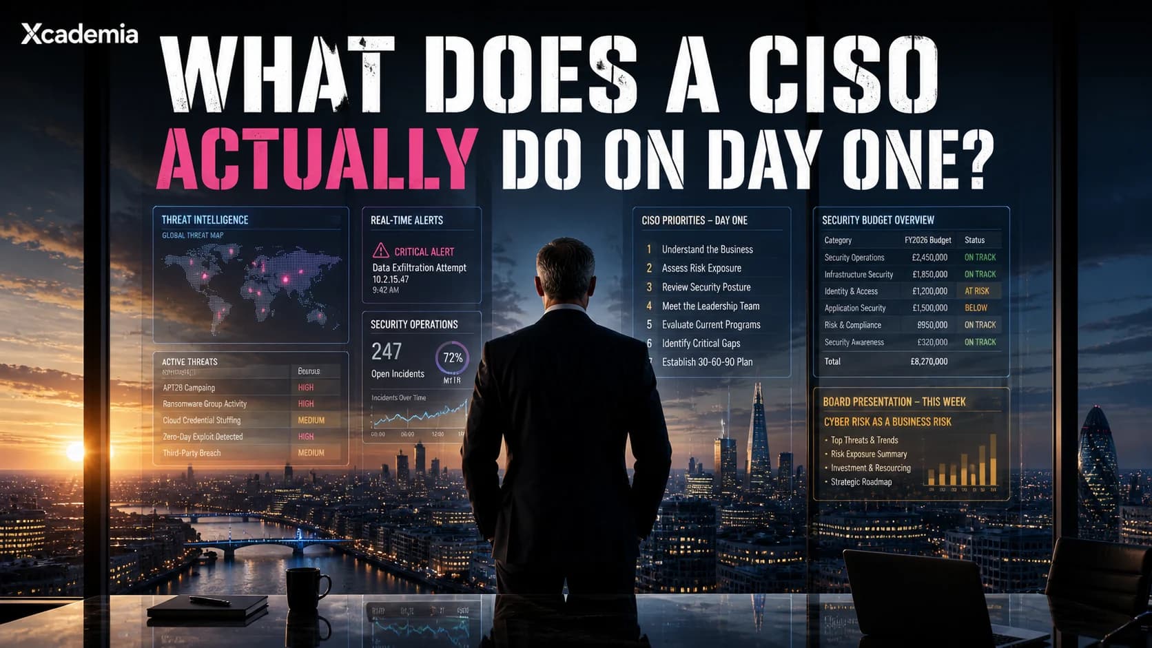 What Does a CISO Actually Do on Day One?