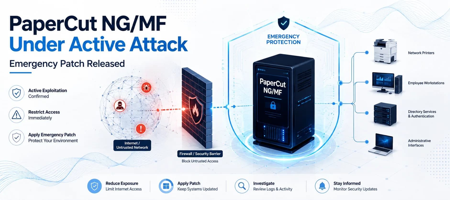 PaperCut NG/MF Under Active Attack: Emergency Patch Released for Zero-Day Vulnerability