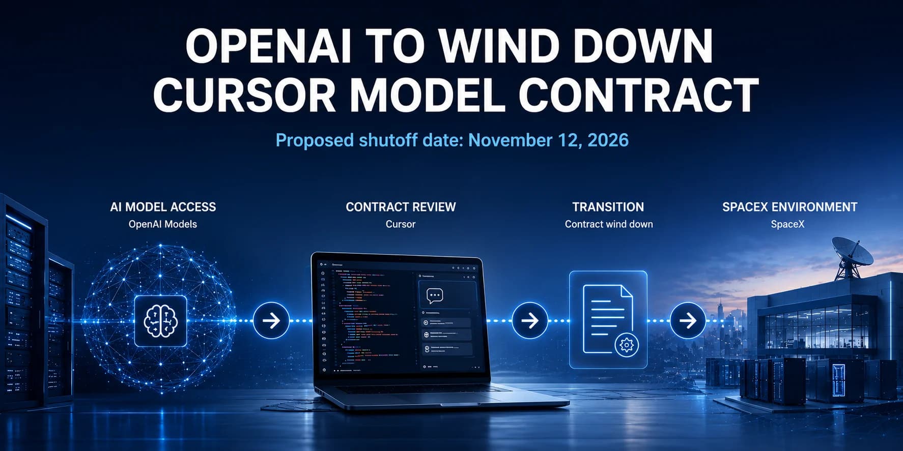 OpenAI to Wind Down Cursor Model Contract After SpaceX Acquisition