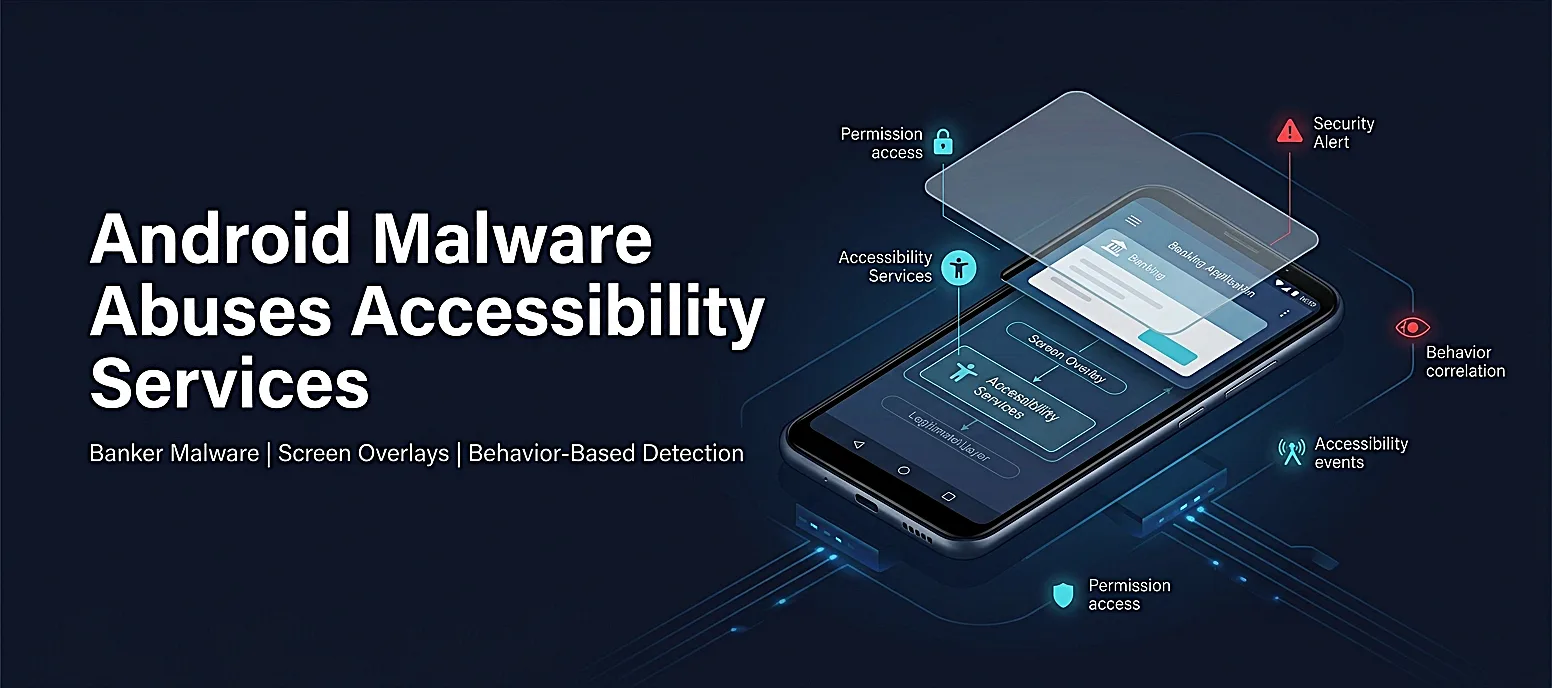 Android Banker Malware Evolves Through Accessibility Services Abuse