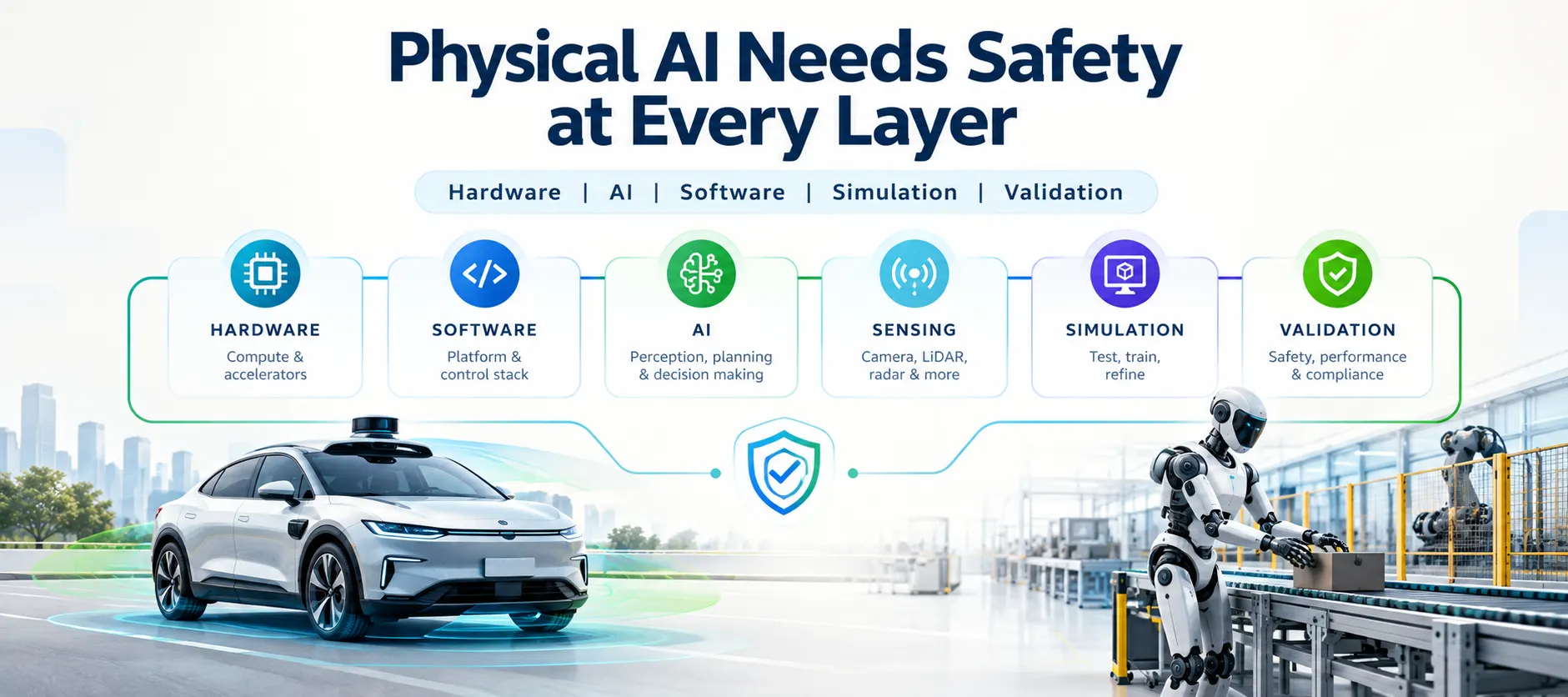 NVIDIA Says Physical AI Needs Safety at Every Layer