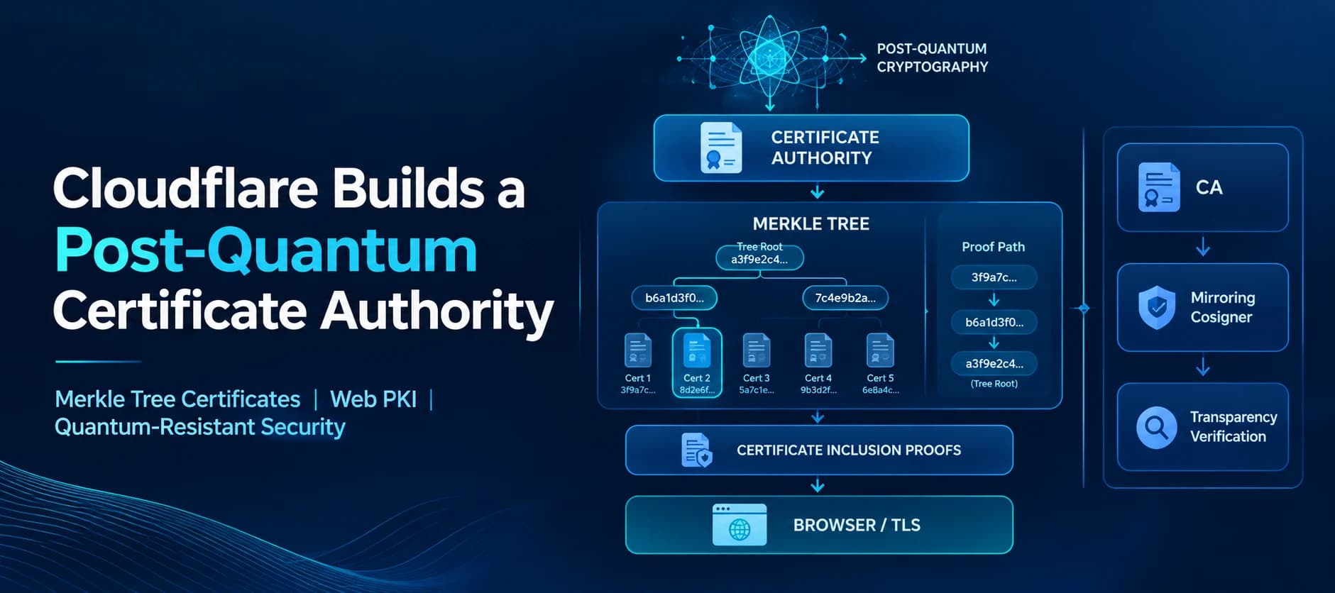 Cloudflare Builds Post-Quantum Certificate Authority With Merkle Tree Certificates
