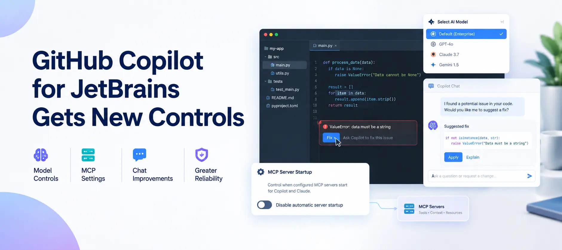 GitHub Copilot for JetBrains Adds Model Controls and Chat Improvements