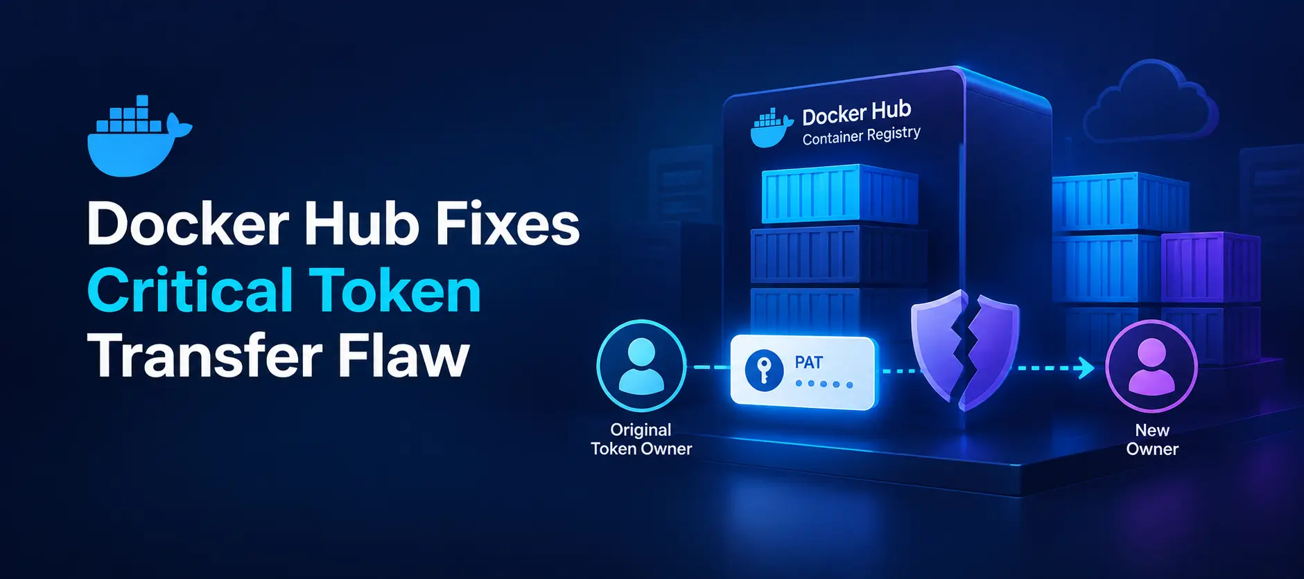 Docker Hub Fixes Critical Token Transfer Flaw in CVE-2026-105445