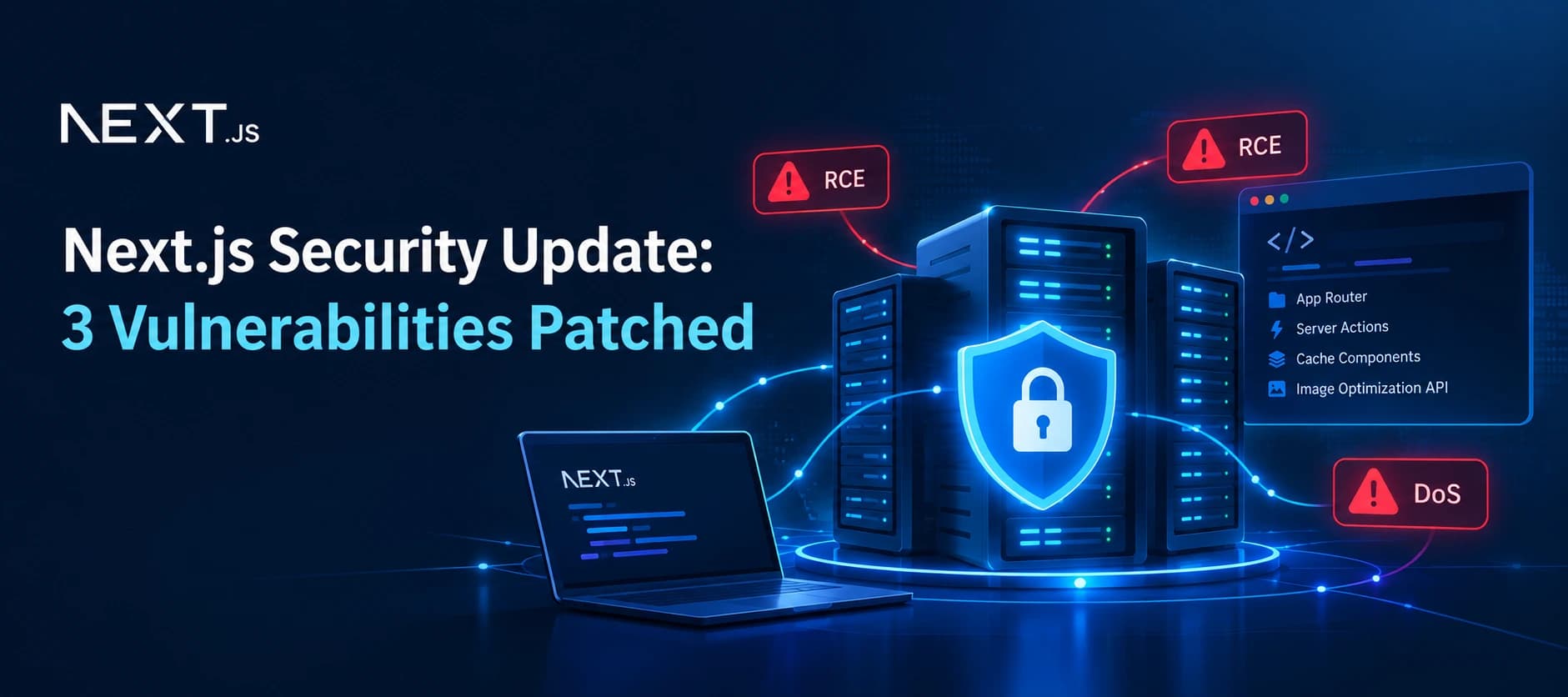 Next.js Patches Two Critical Remote Code Execution Flaws and a High-Severity DoS Vulnerability
