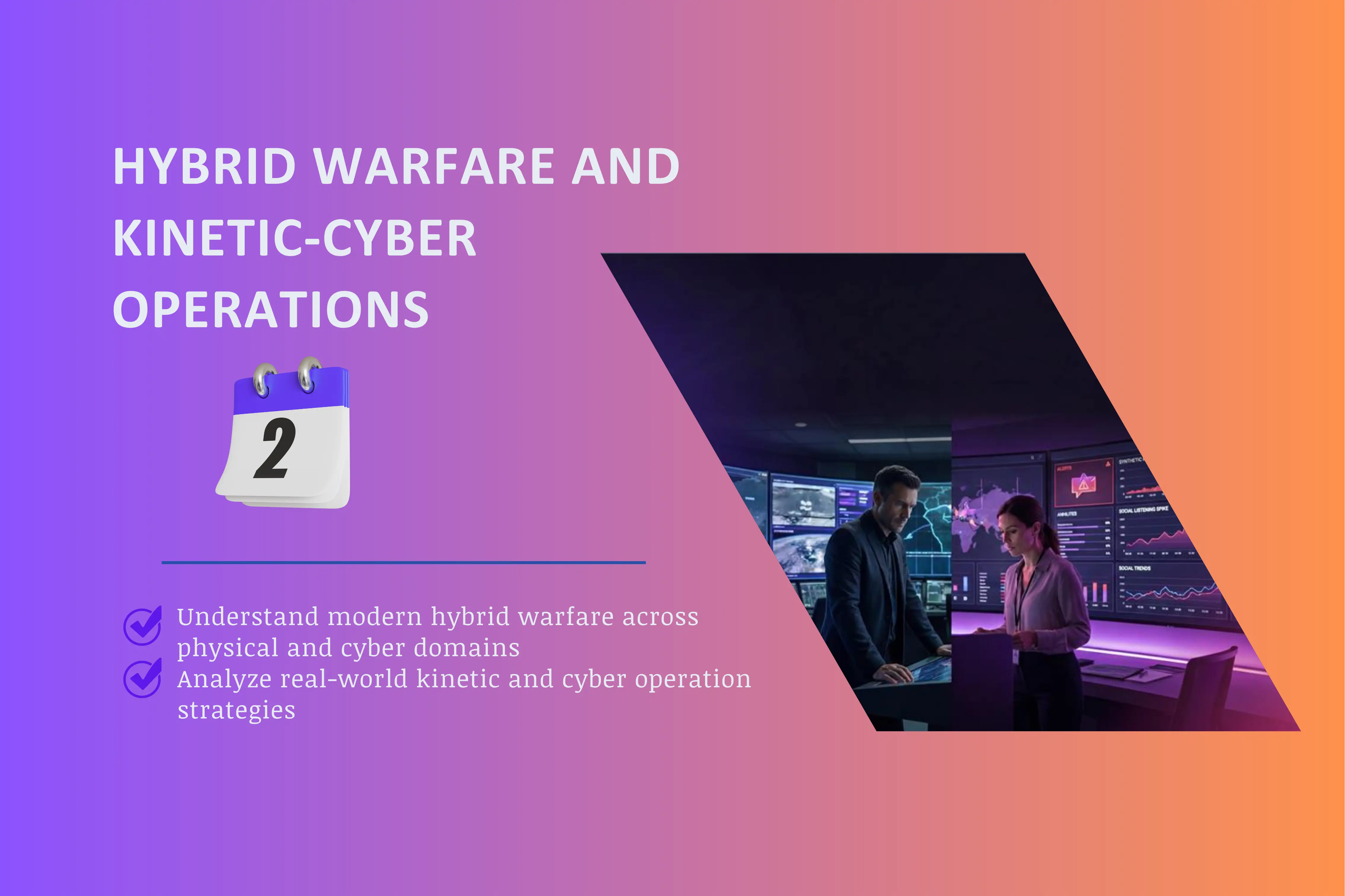 Hybrid Warfare and Kinetic-Cyber Operations