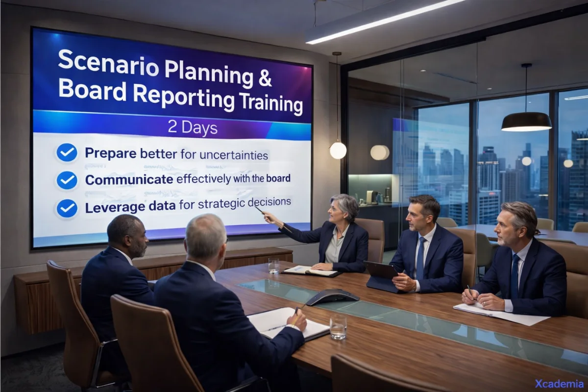 Scenario Planning & Board Reporting Training